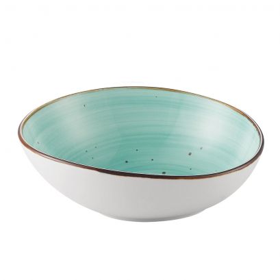 Soup/Salad Bowl Turquoise 20oz 7 1/2"