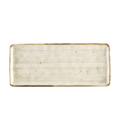 Rect. Platter Desert Beige 12"