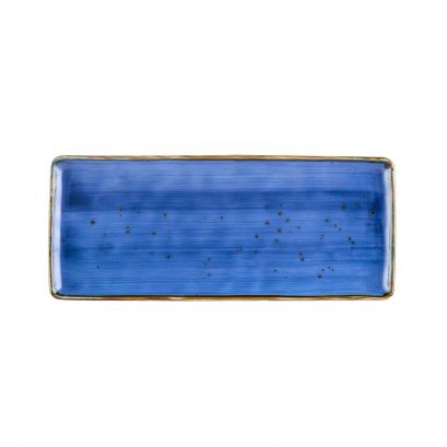 Rect. Platter Starry Night Blue 14"