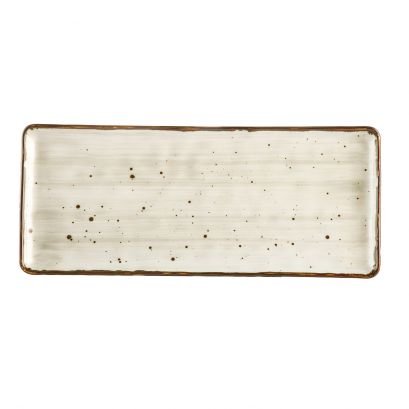 Rect. Platter Desert Beige 16"