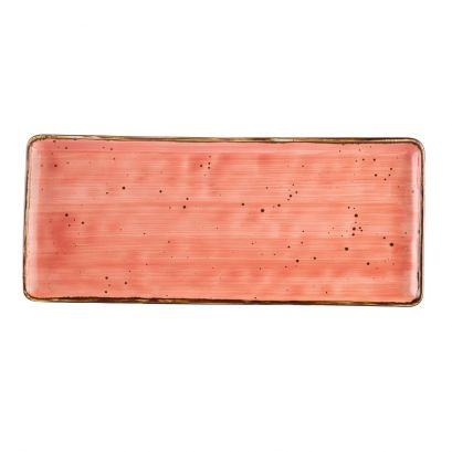 Rect. Platter Coral 16"