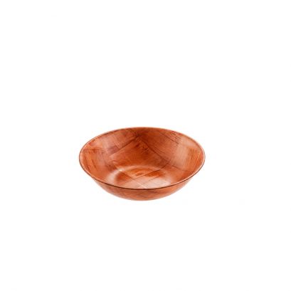 Bowl Woven Wood 8"