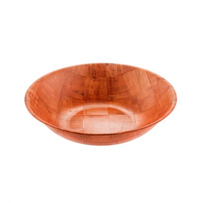 Bowl Woven Wood 16"