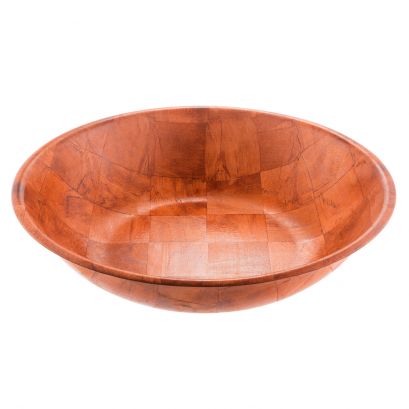 Bowl Woven Wood 20"