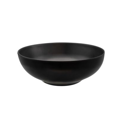 Brunswick Bowl Round Low Matte Black 55oz 8-1/2"