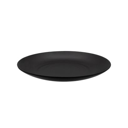 Centennial Plate Round Coupe Matte Black 10-1/4"