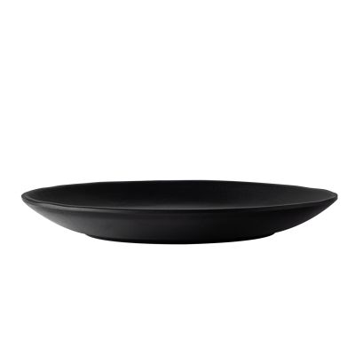 Centennial Plate Round Coupe Matte Black 8-1/4"