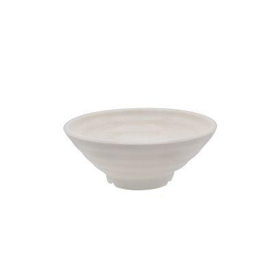 Seashell Bowl Round White 16oz 6"