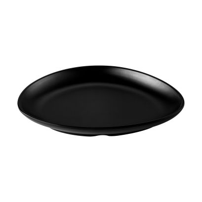 Shelton Plate Triangular Coupe Matte Black 8-7/8"