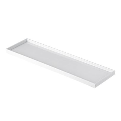 Serving Tray Rect. White 22-1/8"x6-3/4"