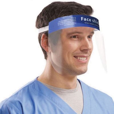 Foam Supported Protective Face Shield, 10PCs/Pack